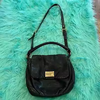 Marc By Marc Jacobs Classic Q Ukita Black Leather Crossbody Bag  • $60