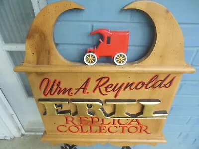 ERTL Toys Wooden Replica Collector Sign Handmade Carved Wood • $12.99