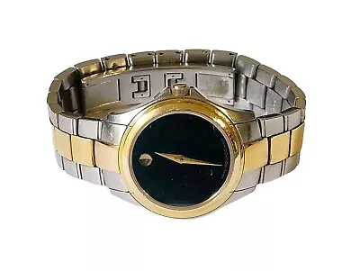 Movado 2 Tone Stainless Steel 81 E4 1839  Watch NEW BATTERY  • $5.50