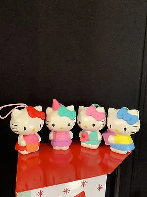 Lot Of 4 2014 McDonald's Happy Meal Toy Hello Kitty Anniversary BIRTHDAY TREAT • $9.99