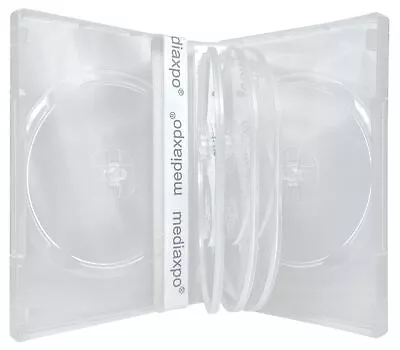 27mm Clear 8 Discs DVD Case Lot • $22.95