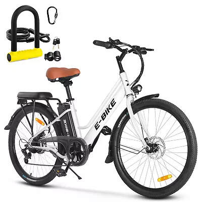 26  Electric Bike Cruiser Bike Snow Beach City Commuter E-Bikes 36V Battery • $499.99