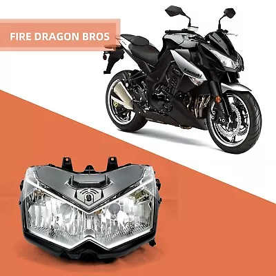 $89.01 • Buy FDB Headlight Assembly Headlamp Clear For Kawasaki 2010 2013 Z1000 Z 1000 ZR1000