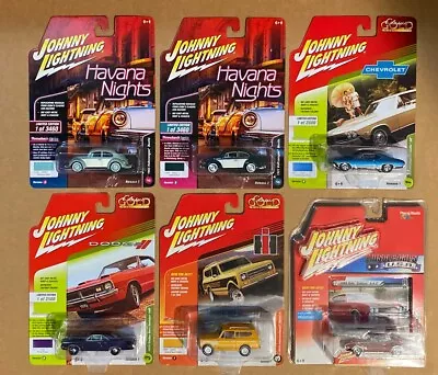 Johnny Lightning 1/64 Cutlass 442 International Scout VW Beetle Chevelle LOT 6 • $69.98