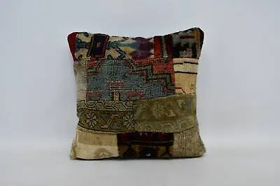 20 X20  Brown Cushion Boho Pillow Pillow Sham Vintage Kilim Throw Pillow • $35.70