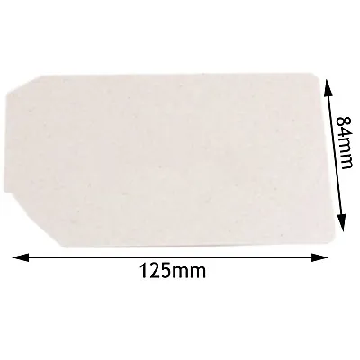 PANASONIC Genuine Microwave Wave Guide Cover Wall Guard Plate Panel 125 X 84 Mm • £8.79