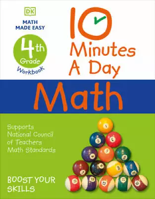 10 Minutes A Day Math 4th Grade - Paperback By Vorderman Carol - GOOD • $3.88