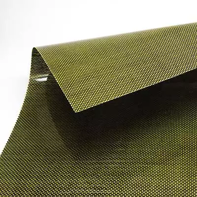 500x400x0.3mm 3k Carbon Fiber / Aramid Composite Veneer Sheet Panel (Plain Weave • $34.99