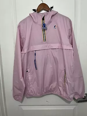 K-Way Women’s Le VRAI 3.0 Leon Jacket Mens Large Pink • $55.40