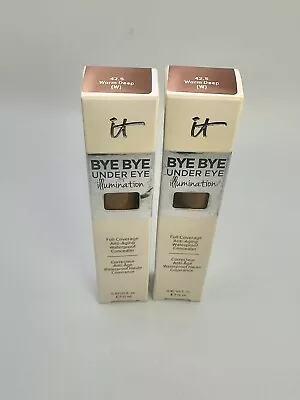 IT Cosmetics Bye Bye Under Eye Illumination Concealer | 42.5 Warm Deep (W) X 1pc • $14.44