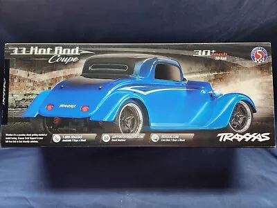 New Traxxas/ 4-Tec 3.0 1/10 Factory Five Blue 1933 Hot Rod Coupe New Sealed Box • $299.99