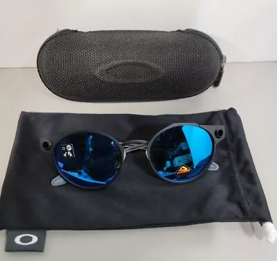 Oakley Deadbolt Prizm Sapphire Sunglasses  OO6046 0250 Bullet Hard Case Tags • $329.99
