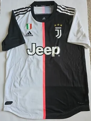 2019-20 Adidas Cuadrado Juventus Match Worn Soccer Game Jersey • $299