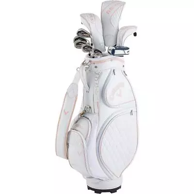 Callaway Womens Reva Complete Golf Package Set ‎‎Rosegold 9 Clubs W1-PT And Bag • $1530.96