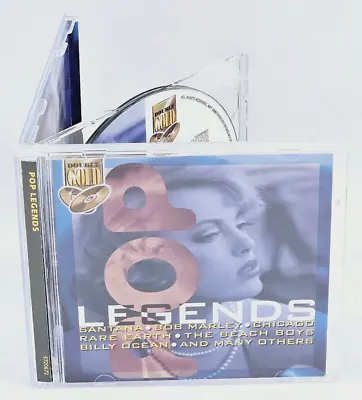 Pop Legends CD 2-Disc Set (A09) Santana / Bob Marley / The Beach Boys • $10.85