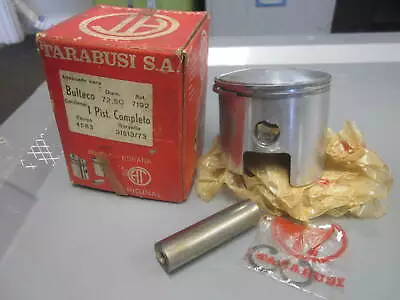 $199.99 • Buy NOS Tarabusi 72.50mm Piston Kit Bultaco 250 Sherpa 4583 7192 6968 31513/73