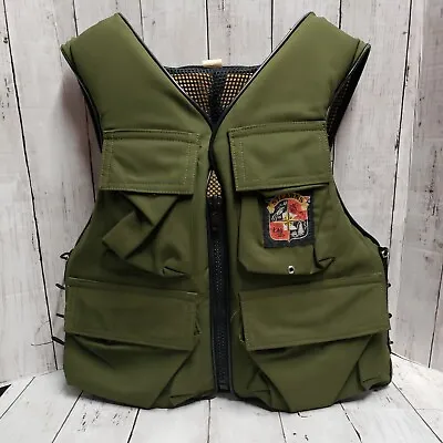 Vintage Stearns Fishing Life Vest Green Size Adult Small 36-38 Made In USA 🇺🇸  • $49.99