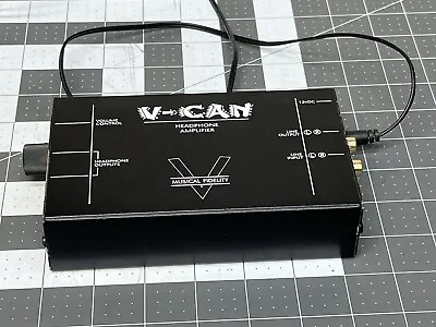 Musical Fidelity V-CAN Headphone Amplifier Works Great RARE Check Pics Pls 🔥🔥 • $130.65