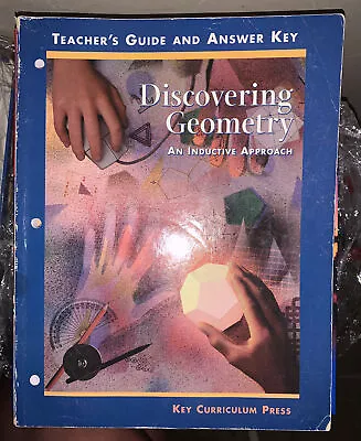 Discovering Geometry : An Inductive Approach By Michael Serra (Perfect Training • $8