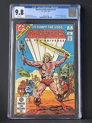 Masters Of The Universe #1 CGC 9.8 DC 1982 • $100