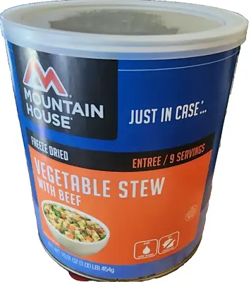 Mountain House Vegetables Stew With Beef-Freeze Dried-Emergency Food Best By2041 • $38.95