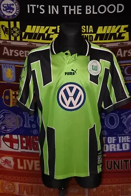 £91.19 • Buy 4/5 VfL Wolfsburg Adults M 1999 Home Signed Football Shirt Jersey Soccer