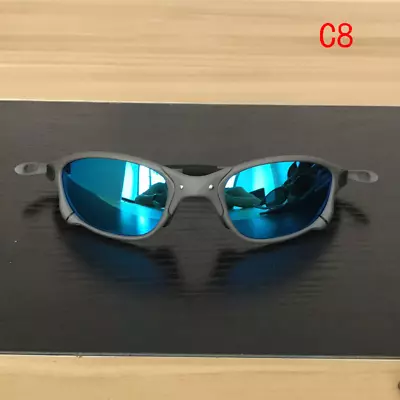 $23.99 • Buy X Metal Cyclops Sunglasses UV 400 Ruby Polarized Glass Titanium Goggles Outdoor