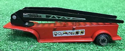 Vintage Tonka All Metal Steel Ladder Fire Truck Trailer 8  Long Fast Ship • $48.88