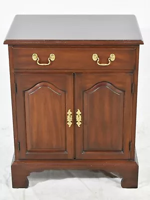 Henkel Harris Mahogany Nightstand Cabinet #29 • $699