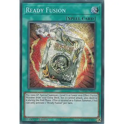 MP22-EN163 Ready Fusion : Prismatic Secret Rare Card : 1st Edition : YuGiOh • £1.90