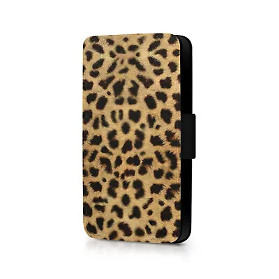 £4.99 • Buy Leopard Print Phone Flip Case For IPhone - Huawei