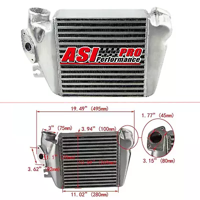 Aluminum Turbo Intercooler For 2005-14 Subaru Impreza WRX Legacy GT Forester XT • $169