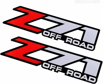 Pair Set Z71 Off Road Decals For 2001-2006 Silverado Stickers • $18.99