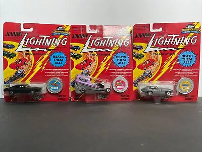 VTG 90s Johnny Lightning Limited Edition  The Challengers  Lot Of 3 Collectible • $29.99