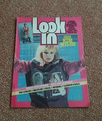 Look In Magazine 14 November 1981 No. 47 Incomplete • £9.99