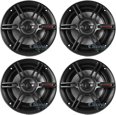 4) Crunch CS653 300W 6.5  3-Way CS Series Coaxial Car Audio Speakers • $49.98