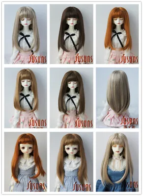 JD371  1/6 1/4 1/3 Fashion Full Bang BJD Wig YOSD MSD SD Qbaby Blythe Doll Hair • $23.59