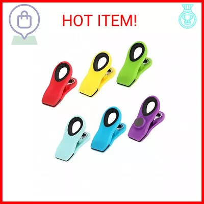 6 Pack Chip Clips Bag Clips Magnetic Clips Chip Clips Bag Clips Food Clips B • $10.81