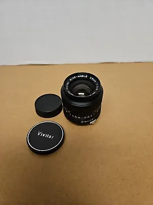 Vintage Vivitar Lens Auto Wide Angle 35mm 1:2.8 For Minolta Made In Japan 01 • $23.85