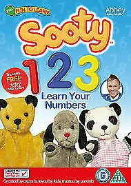 Sooty: 123 Learn Your Numbers DVD (2015) Richard Cadell Cert U Amazing Value • £2.27