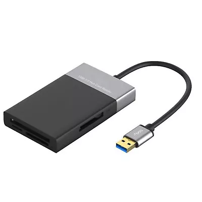 6in1 USB 3.0 HUB Card Reader CF XQD SD TF Card Reader Adapter For Windows Mac • $47.28