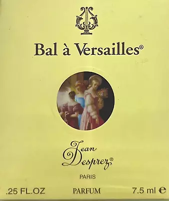 JEAN DESPREZ BAL A VERSAILLES PARFUM FOR WOMEN 0.25 Oz / 7.5 Ml DISCONTINUED!!! • $54.99