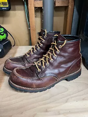 Red Wing Roughneck 8146 Briar Vibram Sole Size 9D • $140