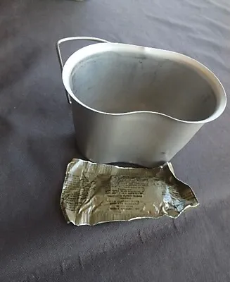 Basic Survival Tools-one Us Army Metal Canteen Cup And Package Of Trioxane (#1) • $7