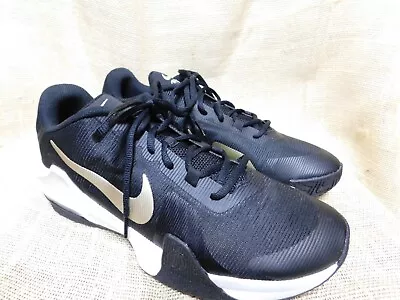 Nike Mens Air Max Impact 4 DM1124-003 Black Casual Shoes Sneakers Size 13 Swoosh • $45