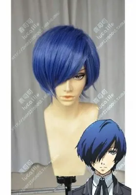 PERSONA 3 Yuki Makoto Game Anime Short Costume Cosplay Wig • $14.99