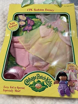 Cabbage Patch Kids Play Along Doll Dress Shoes Socks Butterfly Bows Nib • $34.95