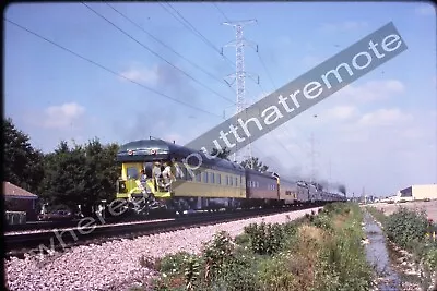 Original Slide NW Norfolk & Western 611 4-8-4 Locomotive 8-6-83 Bellwood ILL • $19.96