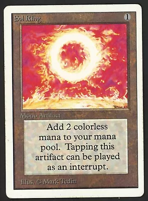 ***Unlimited Sol Ring*** MTG Unlimited Magic Kid Icarus • $16.50