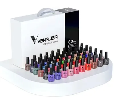  Gel Nail Polish UV Venalisa Kit Vip1  65 Pcs + Colour Card  • £125.99